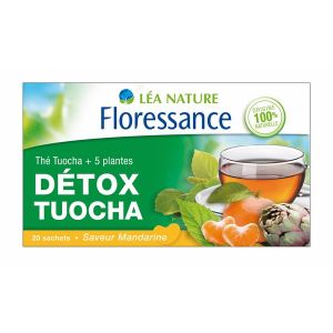 Floressance Détox Tuocha - Thé saveur mandarine - Comparer Floressance Détox Tuocha - Thé saveur mandarine - Comparer
