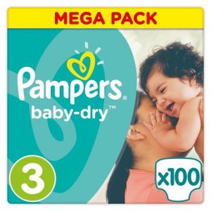 102 couches pampers taille 3