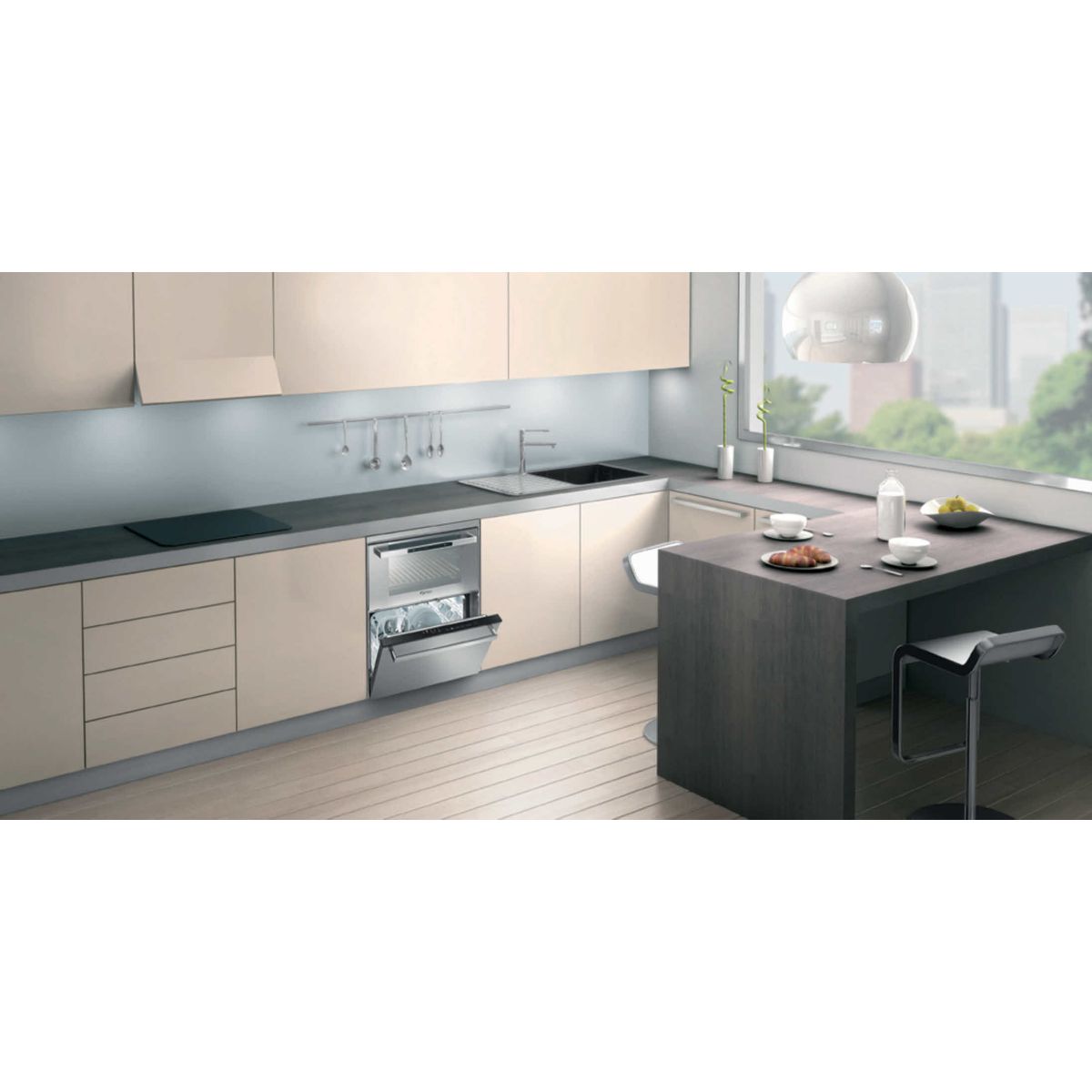 Candy DUO609 Four et lave vaisselle 6 couverts encastrables Comparer avec
