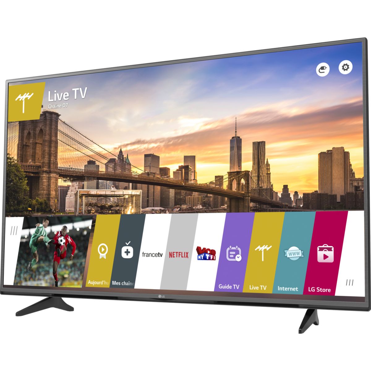 LG 55UF680V Téléviseur LED 4K 140 cm Smart TV Comparer avec