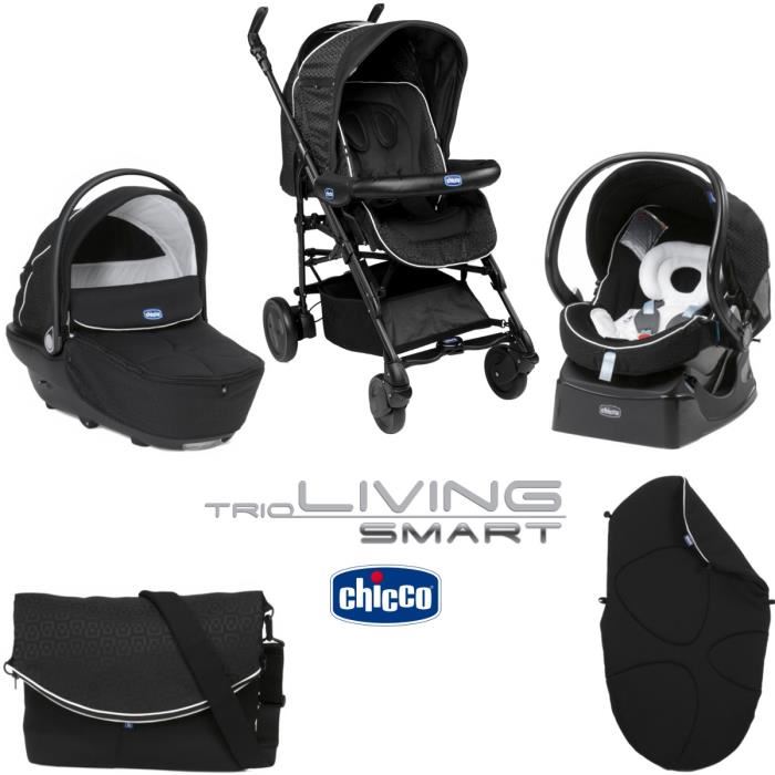 Chicco Kit Trio Car 2013 per navicella, 0 mesi +: Amazon ...