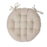 Galette de Chaise Ronde "Leana" 38cm Lin Prix