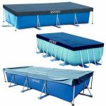 Intex Bâche de protection piscine tubulaire 4x2m