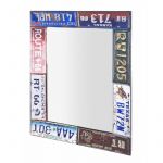 Miroir Mural Vintage "Plaques" 81cm Multicolore Prix