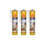 Sika Lot de 3 mastics colles flex pro 11 fc Purform - Blanc - 300ml - Blanc