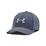 Under Armour Blitzing Cap Stretch Fit, Gris, S/M Homme