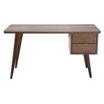 Miliboo Bureau design noyer FIFTIES