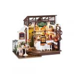 Omy Maquette Rolife Serre-livres Book Nook Coffeeshop