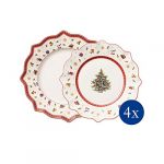 Villeroy & Boch 14–8585–9015 Set de 8 Assiettes, multicolore