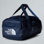 The North Face Sac Base Camp Voyager Duffle 42L bleu marine logo blanc