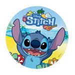 Dekora D&eacute;coration pour G&acirc;teaux d&rsquo;Anniversaire - Cake Topper Stitch 20 cm - Disque en Papier Comestible pour G&acirc;teau - Sans Gluten, Sans Sucres Ajout&eacute;s, Sans Lactose - Convient aux V&eacute;g&eacute;tariens