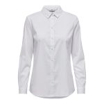 JDY Jdymio L/s Shirt WVN Noos Blouse, Blanc (White White), 36 (Taille Fabricant: 34) Femme