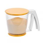 Tescoma Delicia Tamis en Plastique, Transparent-Jaune