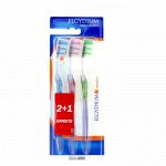 Elgydium Inter-active - 3 brosses &agrave; dents medium