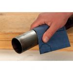 Wolfcraft Feuille abrasive en toile émeri K80 230x280mm 2862000