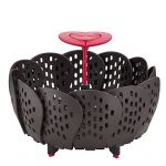 Tefal K2071614 Ingenio Panier Vapeur Silicone Noir 26 x 15,2 x 9,3 cm