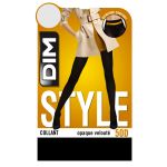 DIM Collant Femme Noir Opaque Velout&eacute; 50d T3/4 - Le Collant