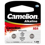 Microbatt 10 piles bouton AG4 alcalines 1,5V 15 mAh