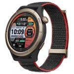 Amazfit Cheetah Pro Montre Intelligente de Course Ronde avec GPS Bi-Bande, Navigation d'Itinéraire et Cartes Hors Ligne, Moniteur de Fréquence Cardiaque, Alexa, Autonomie de 14 Jours, pour Sport