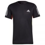Adidas Own The Run Tee Men, noir S T-shirts course à pied