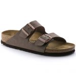 Birkenstock Mules Homme - Moka Nubuck (Mocca Birko-Flor® Nubuck), 48 EU