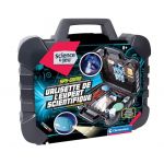 Clementoni Valisette de l&rsquo;Expert Scientifique 8 Ans + - Kit Complet avec Exp&eacute;riences et Accessoires pour Enfants - Chimie, Biologie et Physique - Id&eacute;e Cadeau Educatif et Ludique