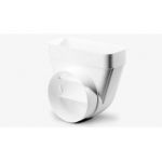 Novy D906405 - Adaptateur d'angle ø150 mm pour gaine plate de hotte