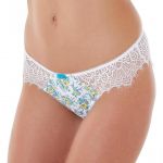 Tanga ivoire/turquoise Sweet Heart - Pomm'Poire