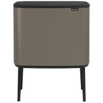 Brabantia Bo Touch Bin 23 L & 11 L Platinum