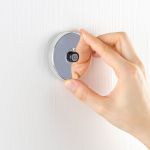 Wenko Brosse WC avec support mural - Quadro - ABS et acier inox - Vacuum-Loc