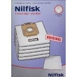 Nilfisk 78602600 - 5 sacs + 1 pr&eacute; filtre d'origine pour aspirateurs s&eacute;ries Coup&eacute; et GO