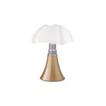 Martinelli luce Lampe de table Mini Pipistrello laiton H35 x Ø27 cm Jaune