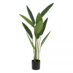 Atmosphera Plante artificielle Strelitzia en pot H 97 cm
