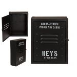 Ootb Boîte À Clefs Noire Vintage