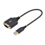 StarTech.com C&acirc;ble Adaptateur USB-A 2.0 vers DB9 (S&eacute;rie RS232) - 0.3 m