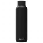 Quokka Bouteille isotherme Solid acier inox noir de jais 630 m