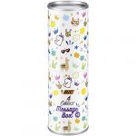 Bic Coffret 8 stylos 4 couleurs rétractables pointe 1mm - écriture moyenne