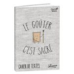 Quo Vadis Collection : SHAMAN - CAHIER DE TEXTES - Format : 15x21 cm - Papier blanc Clairefontaine - Réglure Séyès (grands carreaux) - Onglets journaliers - Le goûter c'est sacré