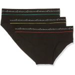 Eminence Lot DE 3 Slips - Business - Homme - Coton Stretch - Taille M - Noir