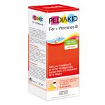 Pediakid Sirop fer + vitamine B go&ucirc;t banane, 125ml