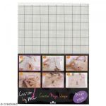 Dmc Feuille Magic Paper Custom By Me - Petits carreaux - A4 - 1 pce