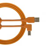 UDG U95005OR c&acirc;ble audio USB 2.0 A-B coud&eacute; orange 2 m&egrave;tres