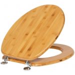 Five Abattant WC Design "Bambou" 37x45cm Naturel