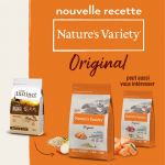 True instinct 2x7kg Nature's Variety Original Sterilised saumon - Croquettes pour chat