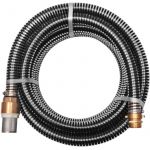 VidaXL Tuyau d'aspiration avec raccords en laiton 10 m 25 mm Noir