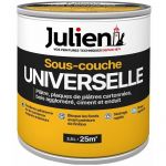 Julien Sous-couche Universelle pour Platre Agglom&eacute;r&eacute; Ciment et Enduit Mat Blanc 2 5L