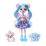 Mattel Enchantimals - Poupées Bêtes Citadines de la famille Finch Koala - Mini Poupée- ENCHANTIMALS - HNT61 - POUPEE ENCHANTIMALS