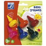 Lefranc & bourgeois Lot de 6 baby crayons