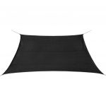 VidaXL Voile de parasol PEHD Carré 2 x 2 m Anthracite