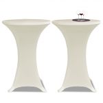 VidaXL Housse de table extensible (diamètre 80 cm)